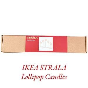 IKEA STRALA LED Candelabra Lollipop Candles